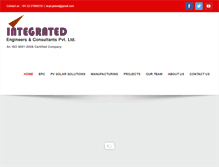 Tablet Screenshot of integratedengrs.com